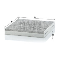 Фильтр салона MANN-FILTER CUK 2149